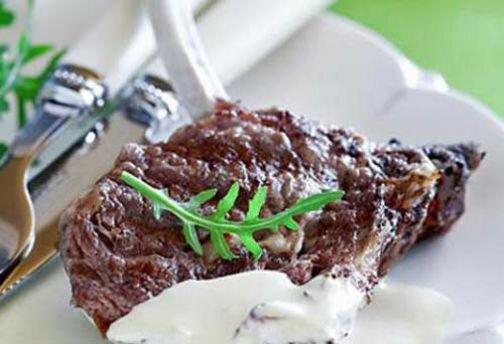 Ягненок под горчичным соусом